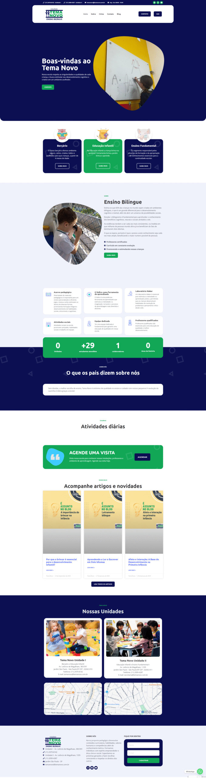 Tema Novo